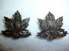 213th Battalion (Toronto Americans) Collar Badge Pair